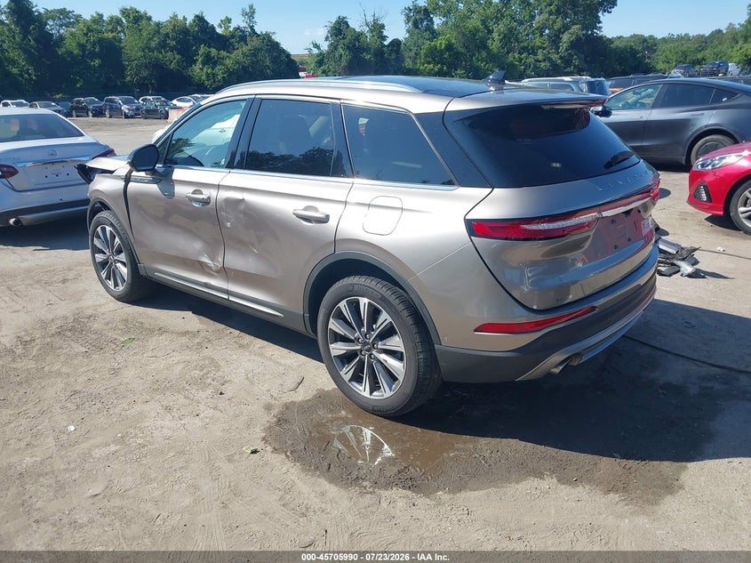 Vin: 5lmcj2d95mul09971, lot: 46204646, lincoln corsair reserve 20213