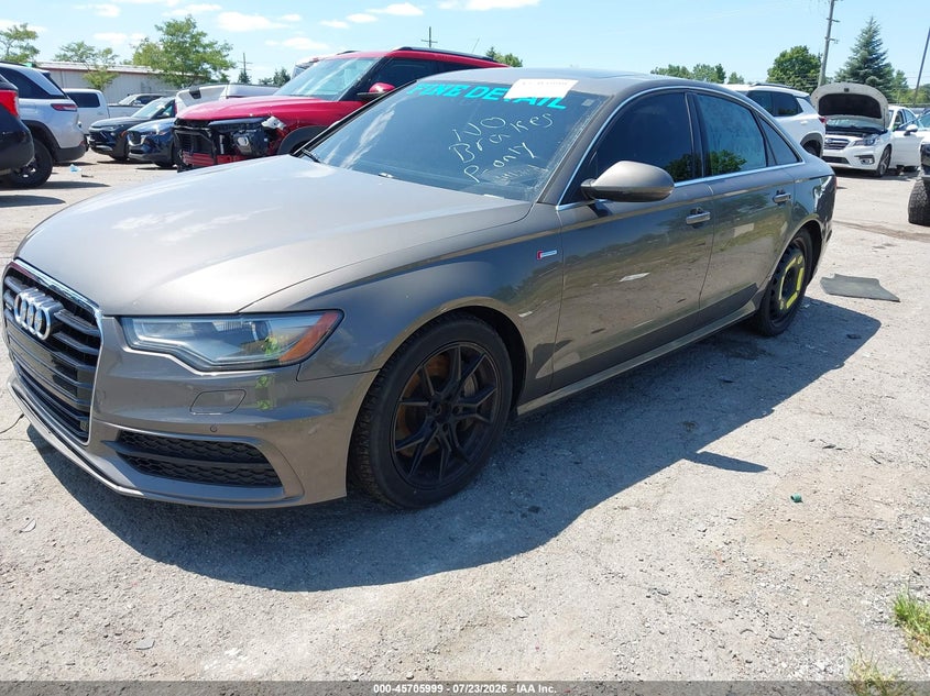 Vin: wauhgafc9dn147297, lot: 46204655, audi a6 3.0t premium 20132