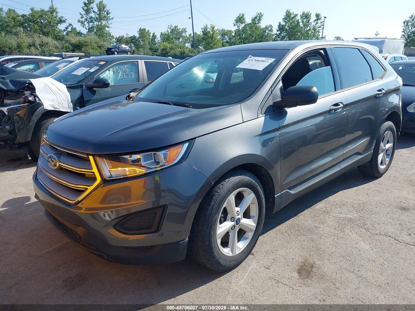 Vin: 2fmpk4g97gbc64499, lot: 46204663, ford edge se 20162