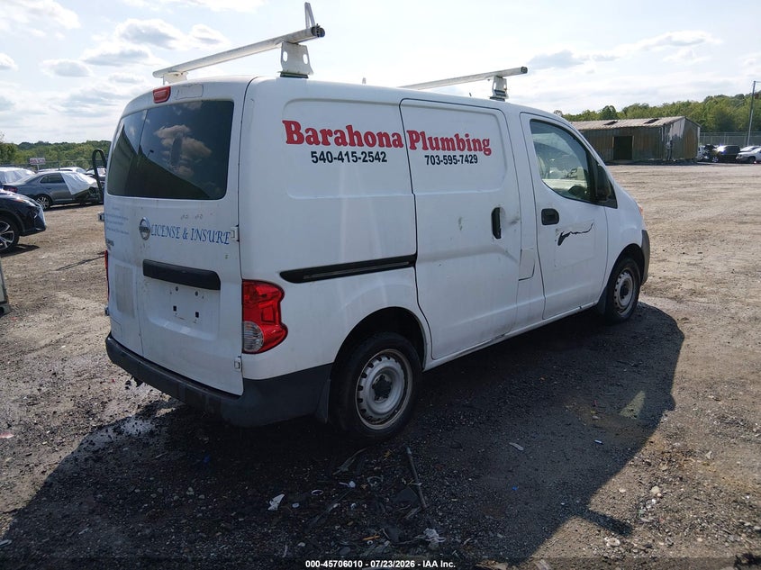 Vin: 3n6cm0kn4hk717044, lot: 46204667, nissan nv200 s 20174