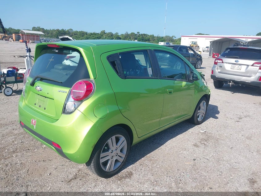 Vin: kl8cd6s95ec581798, lot: 46204682, chevrolet spark 1lt auto 20144
