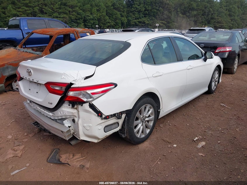 Vin: 4t1b11hk2ju140610, lot: 46204683, toyota camry le 20184