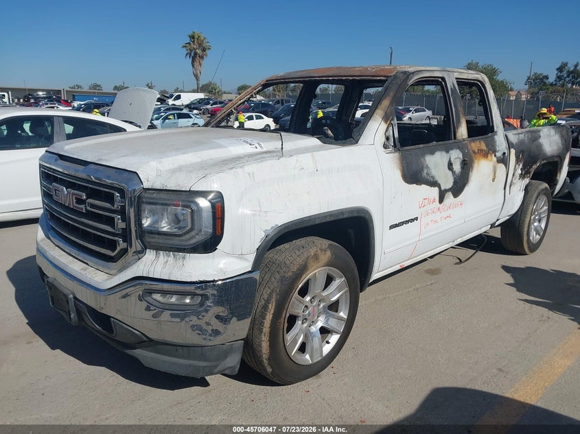 Vin: 2gtr1mec6k1106474, lot: 46204703, gmc sierra 1500 limited sle 20192
