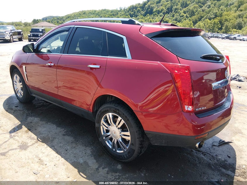 Vin: 3gyfnde31cs518129, lot: 46204707, cadillac srx luxury collection 20123