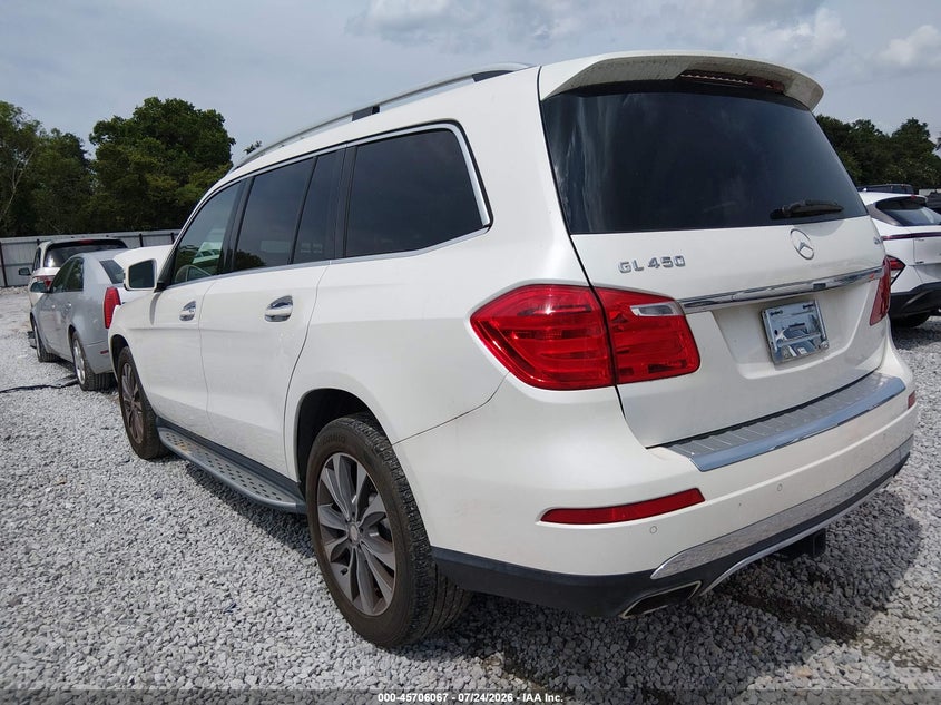 2013 MERCEDES-BENZ GL 450 auction photo 3