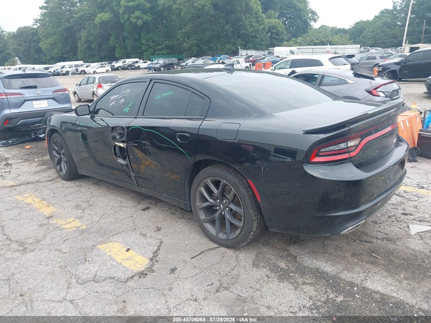 Vin: 2c3cdxbg6ph551841, lot: 46204724, dodge charger sxt 20233