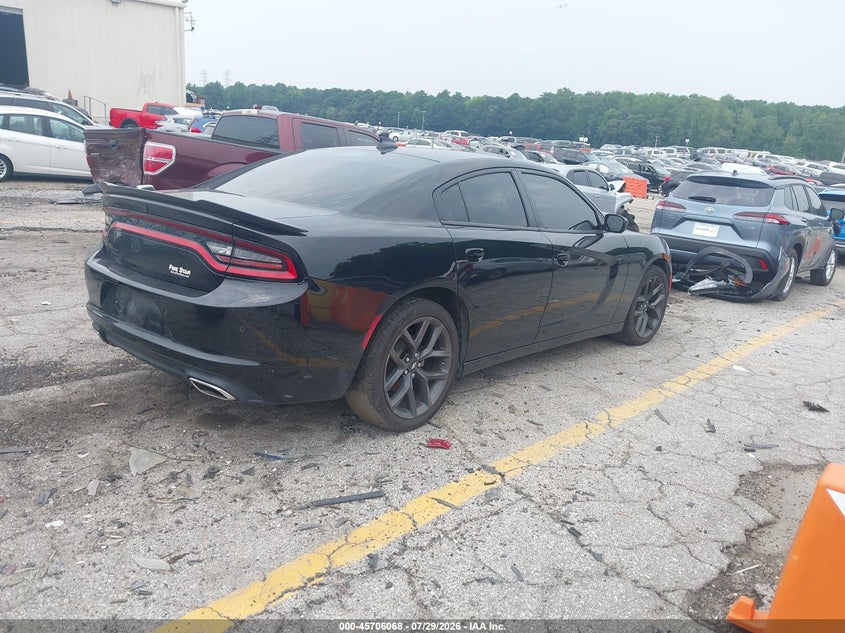 Vin: 2c3cdxbg6ph551841, lot: 46204724, dodge charger sxt 20234