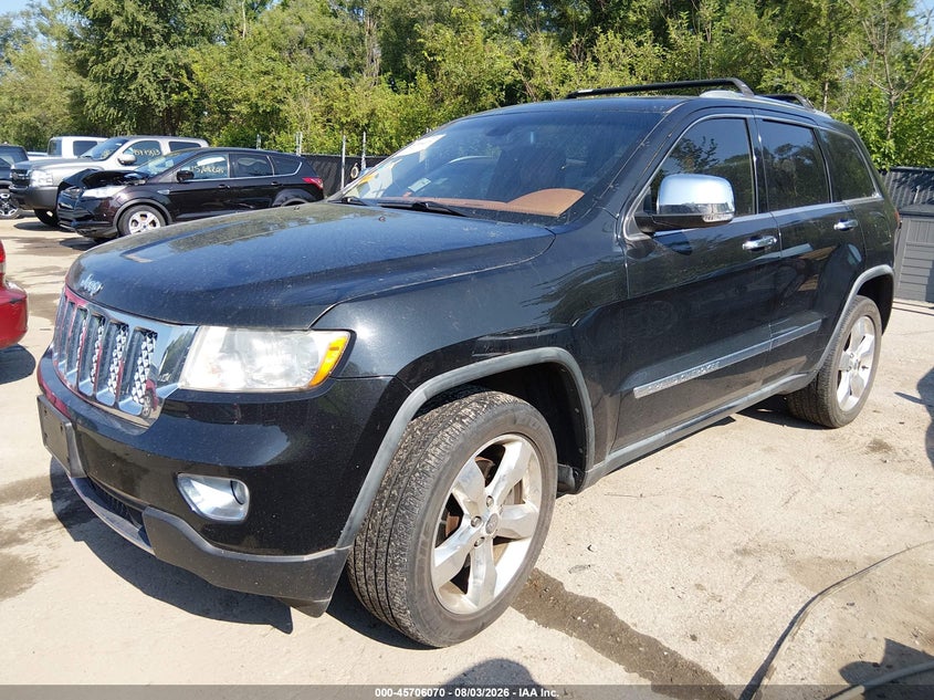 Vin: 1j4rr6gt7bc625961, lot: 46204726, jeep grand cherokee overland 20112