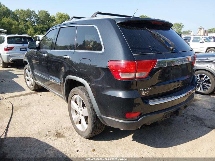 Vin: 1j4rr6gt7bc625961, lot: 46204726, jeep grand cherokee overland 20113