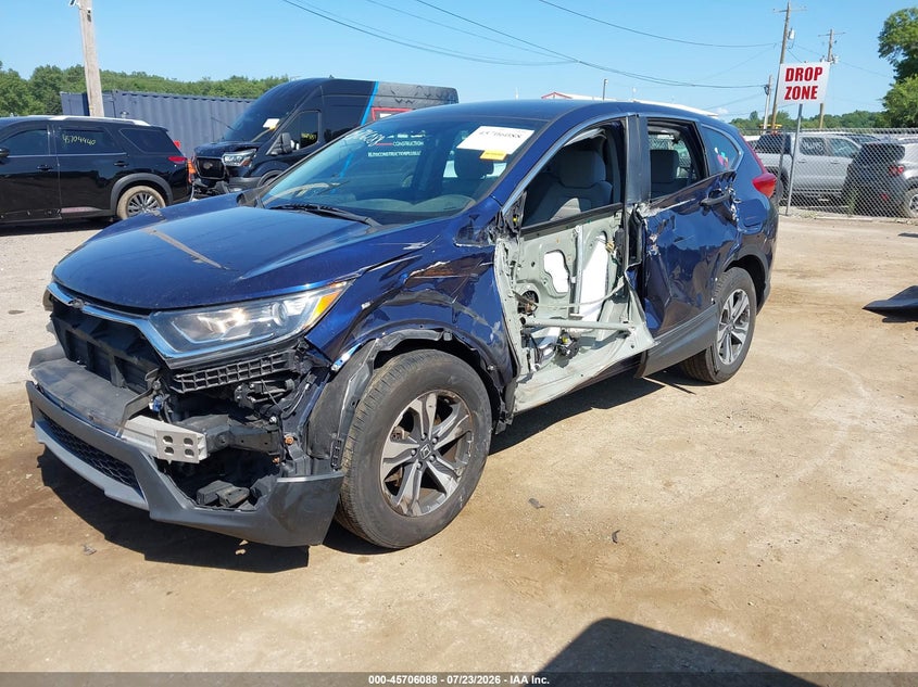 Vin: 2hkrw6h39kh225787, lot: 46204744, honda cr-v lx 20192