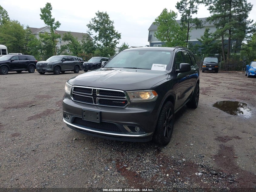 Vin: 1c4rdjag2hc883686, lot: 46204745, dodge durango sxt awd 20172