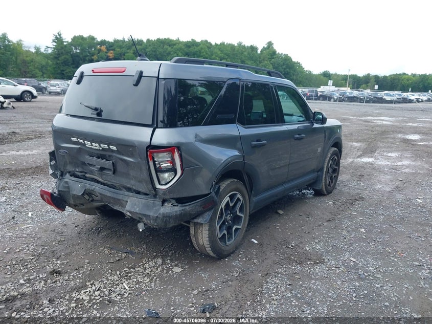 Vin: 3fmcr9b60mra34336, lot: 46204752, ford bronco sport big bend 20214