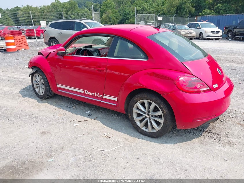 Vin: 3vwjl7at2em631024, lot: 46204756, volkswagen beetle 2.0l tdi 20143