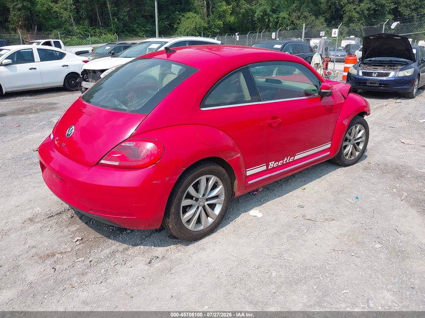 Vin: 3vwjl7at2em631024, lot: 46204756, volkswagen beetle 2.0l tdi 20144