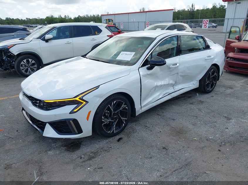 Vin: knag64j73t5420954, lot: 46204765, kia k5 gt-line fwd 20262