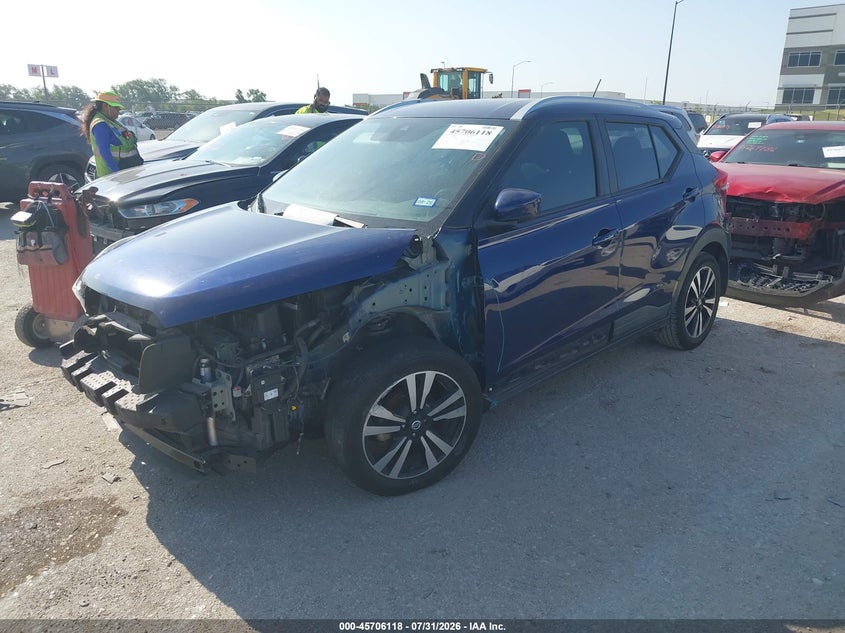 Vin: 3n1cp5cv4ll484987, lot: 46204774, nissan kicks sv xtronic cvt 20202