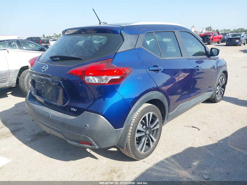 Vin: 3n1cp5cv4ll484987, lot: 46204774, nissan kicks sv xtronic cvt 20204