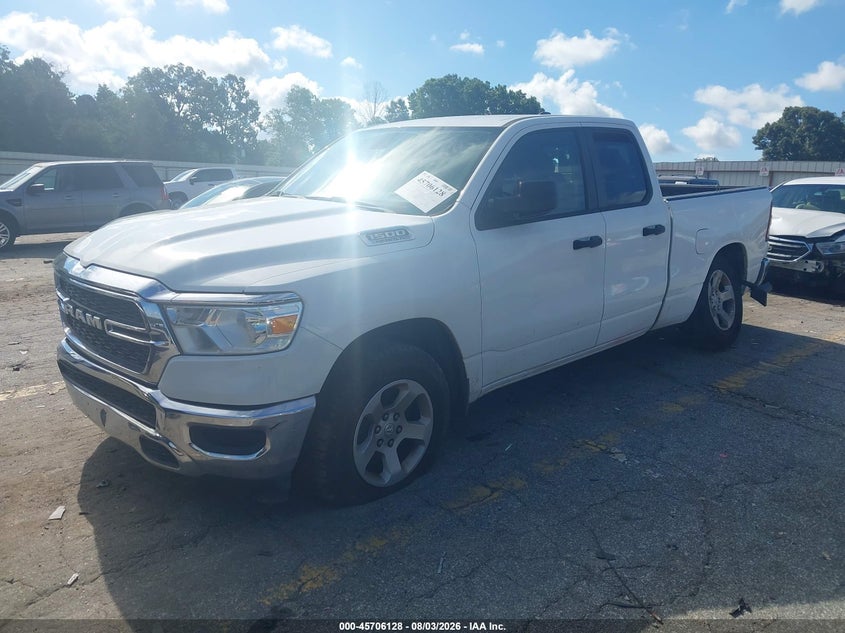 Vin: 1c6rrect3kn735133, lot: 46204784, ram 1500 tradesman  4x2 6'4 box 20192