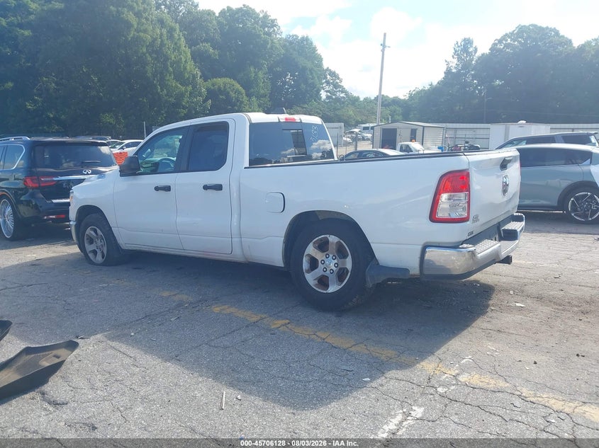 Vin: 1c6rrect3kn735133, lot: 46204784, ram 1500 tradesman  4x2 6'4 box 20193