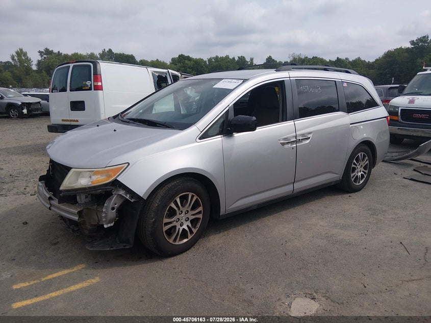 Vin: 5fnrl5h40db044770, lot: 46204819, honda odyssey ex 20132
