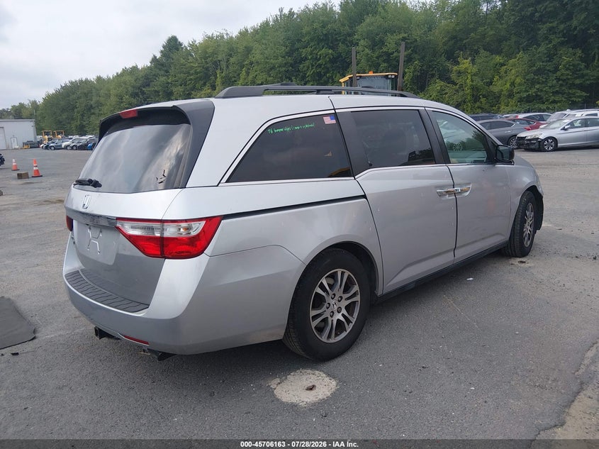 Vin: 5fnrl5h40db044770, lot: 46204819, honda odyssey ex 20134