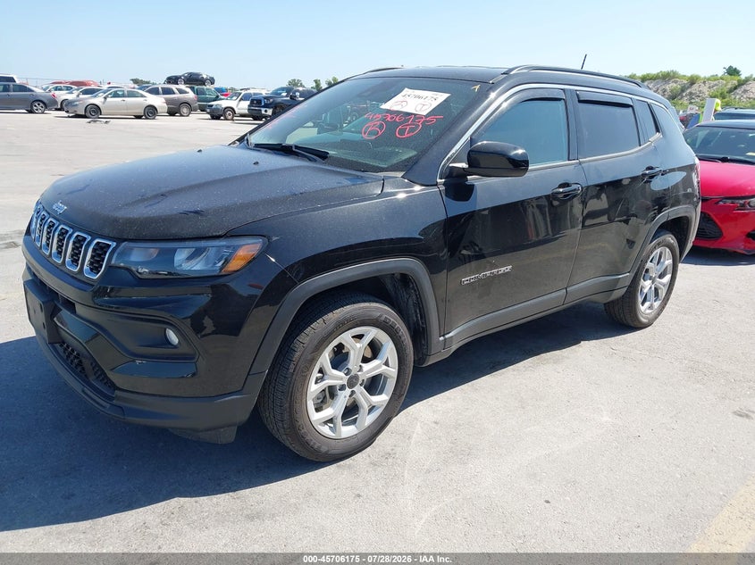 Vin: 3c4njdbn7st503873, lot: 46204831, jeep compass latitude 4x4 20252