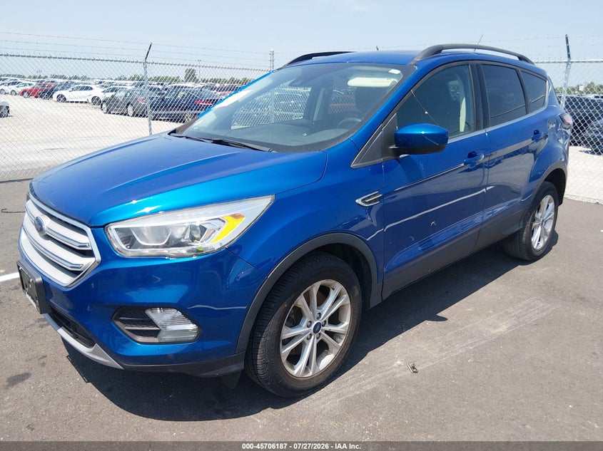 Vin: 1fmcu9h98juc14586, lot: 46204843, ford escape sel 20182