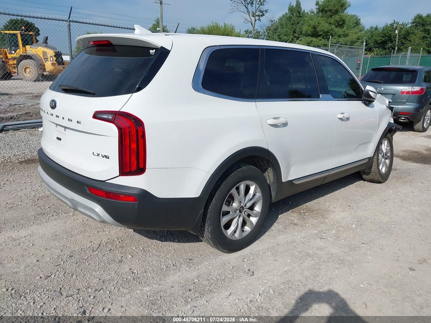 Vin: 5xyp24hc0lg050328, lot: 46204867, kia telluride lx 20204