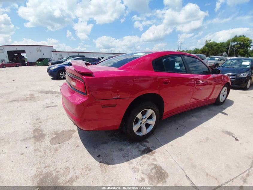 Vin: 2c3cdxbg7dh527009, lot: 46204872, dodge charger se 20134