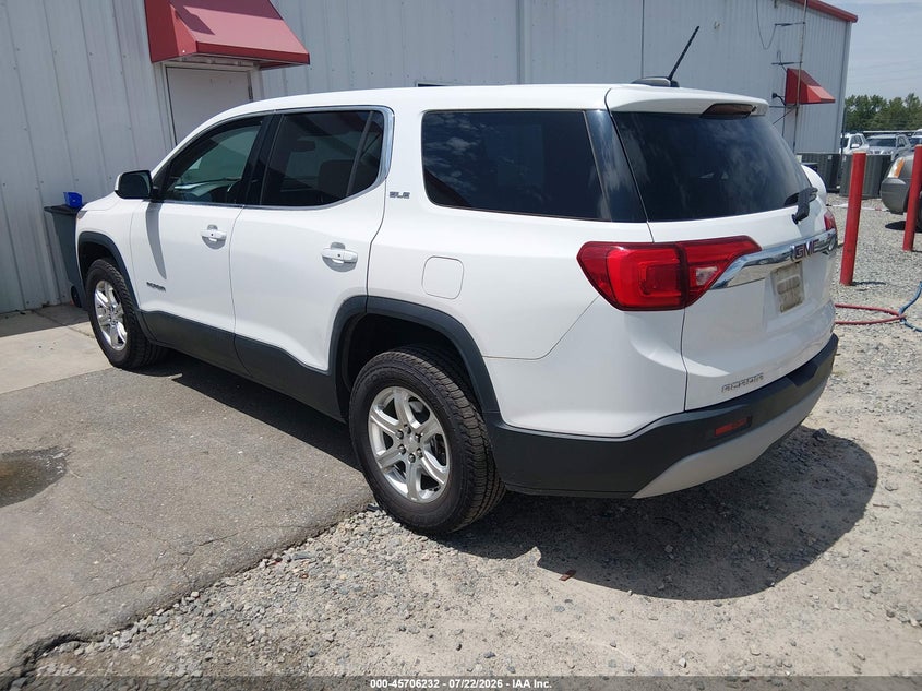 Vin: 1gkknrla3kz271091, lot: 46204888, gmc acadia sle-1 20193