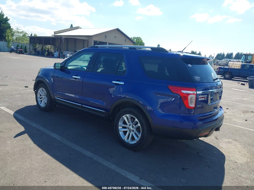 Vin: 1fm5k8d8xdgb07502, lot: 46204893, ford explorer xlt 20133
