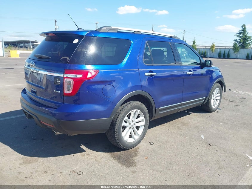 Vin: 1fm5k8d8xdgb07502, lot: 46204893, ford explorer xlt 20134