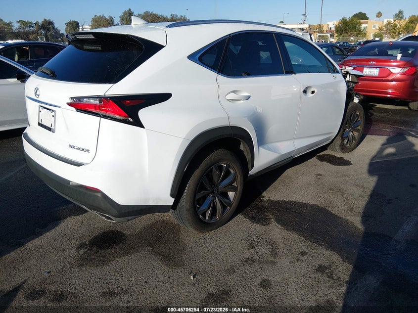Vin: jtjyarbz5h2071868, lot: 46204910, lexus nx 200t f sport 20174