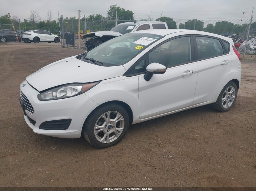 Vin: 3fadp4ej0fm105395, lot: 46204912, ford fiesta se 20152