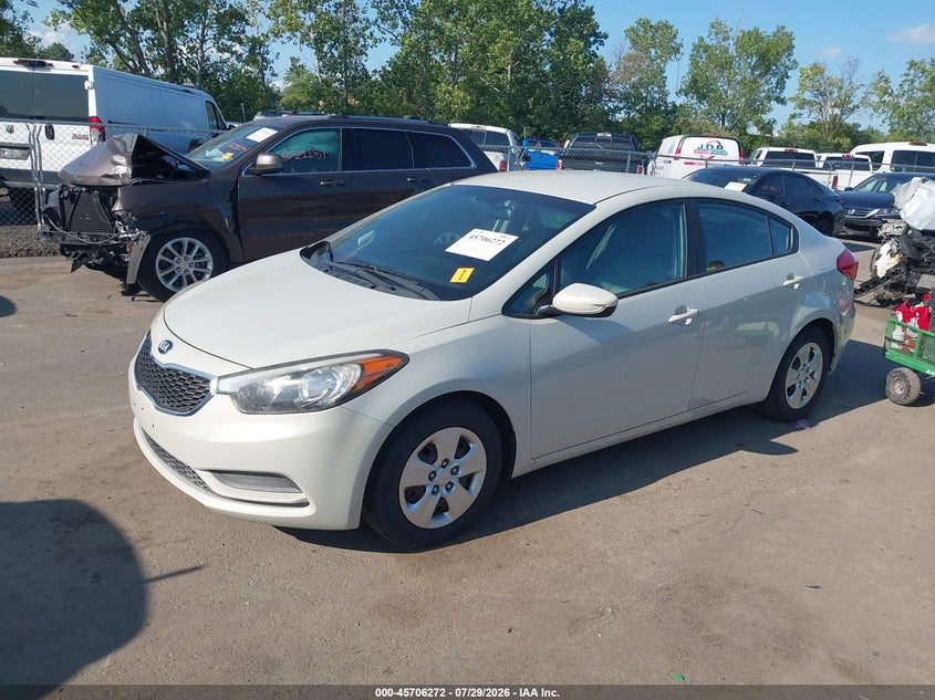 Vin: knafk4a61f5388282, lot: 46204928, kia forte lx 20152