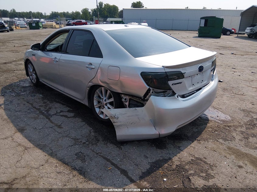 2014 TOYOTA CAMRY HYBRID auction photo 3
