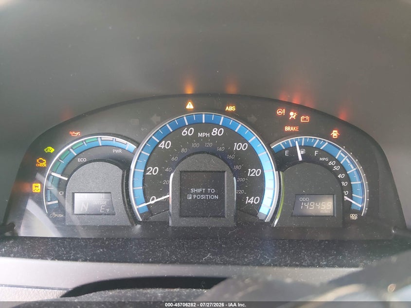 2014 TOYOTA CAMRY HYBRID auction photo 7