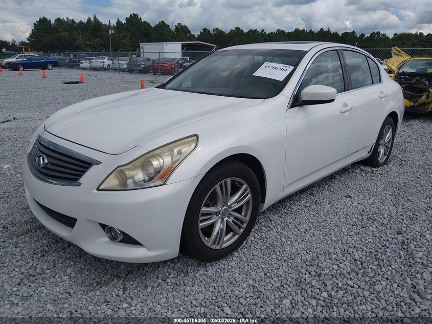 Vin: jn1cv6ar5bm404179, lot: 46204960, infiniti g37x 20112