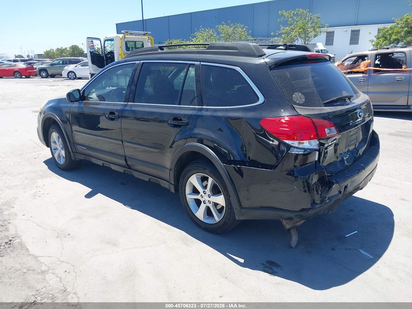 Vin: 4s4brblc1e3305217, lot: 46204979, subaru outback 2.5i limited 20143