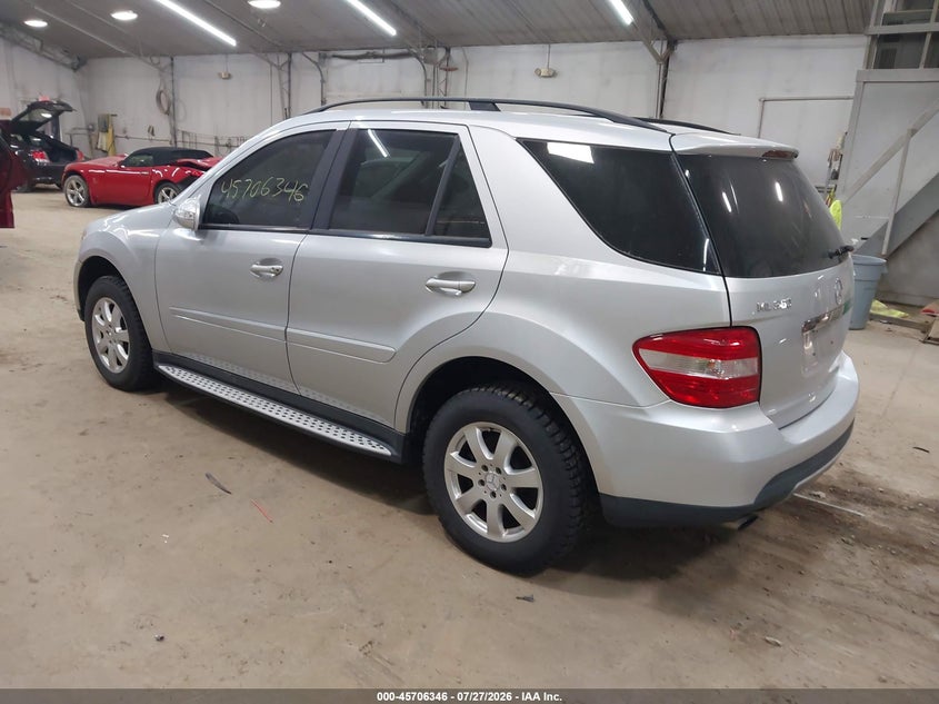 2007 MERCEDES-BENZ ML 350 auction photo 3