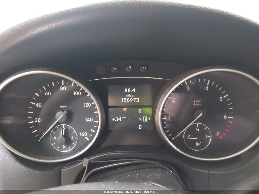 2007 MERCEDES-BENZ ML 350 auction photo 7