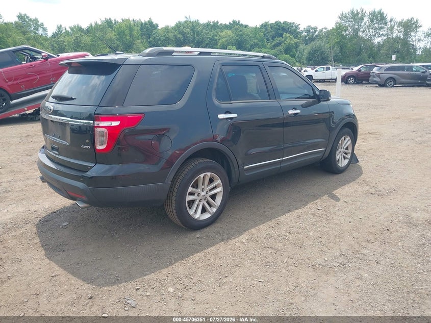 Vin: 1fm5k8d80ega95359, lot: 46205007, ford explorer xlt 20144