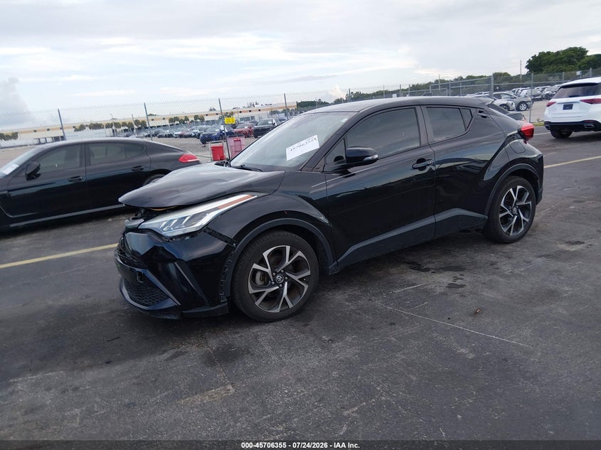 Vin: nmtkhmbx6mr121653, lot: 46205010, toyota c-hr xle 20212