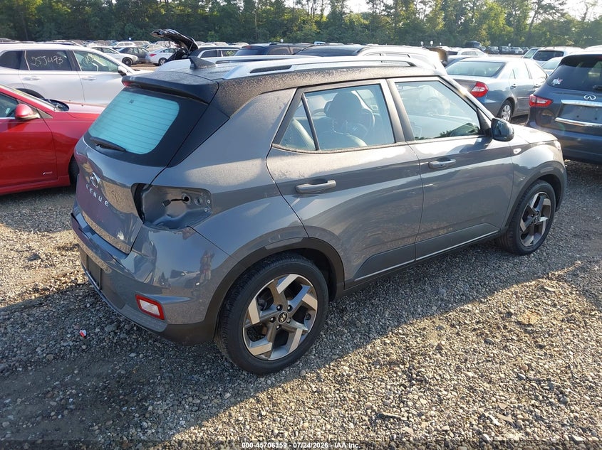 Vin: kmhrc8a35nu166080, lot: 46205015, hyundai venue limited 20224