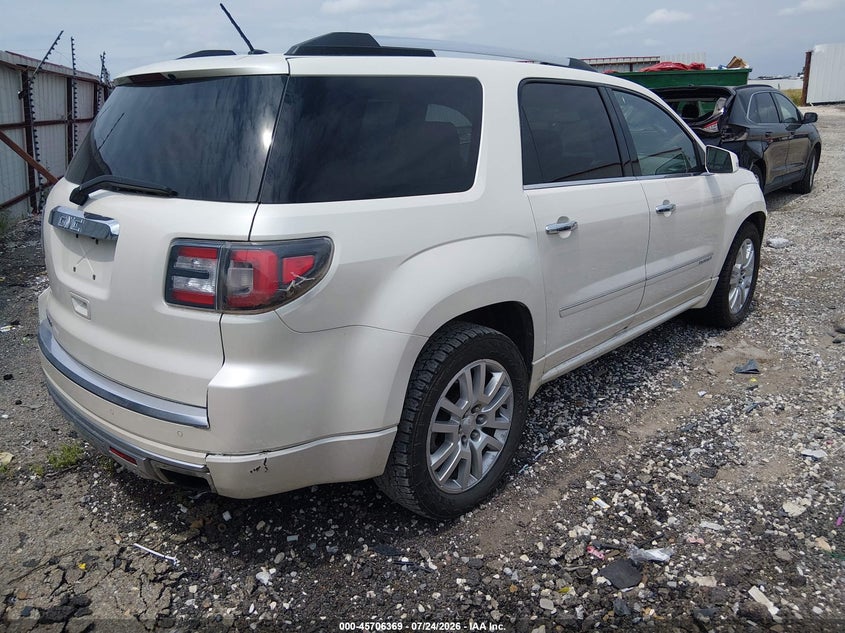 Vin: 1gkkrtkd7fj305664, lot: 46205025, gmc acadia denali 20154