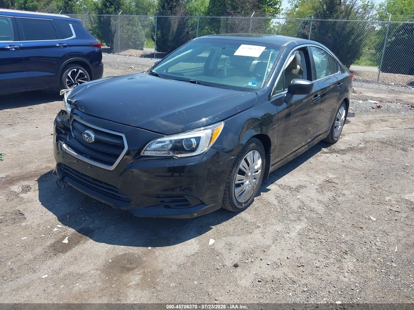 Vin: 4s3bnba61f3012061, lot: 46205026, subaru legacy 2.5i 20152