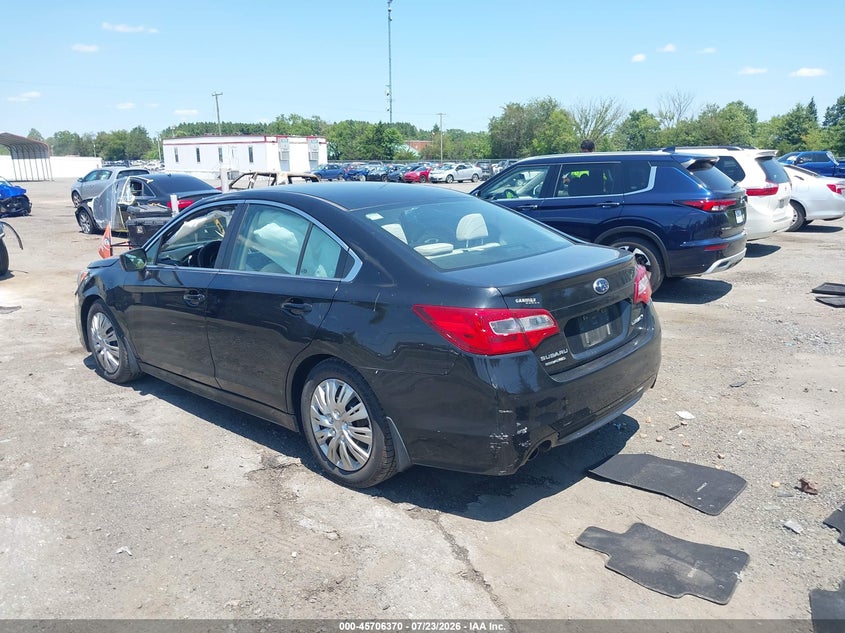 Vin: 4s3bnba61f3012061, lot: 46205026, subaru legacy 2.5i 20153