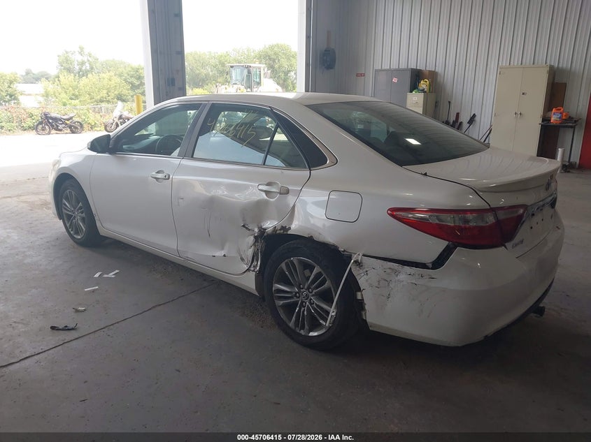 Vin: 4t1bf1fk7fu083381, lot: 46205071, toyota camry se 20153
