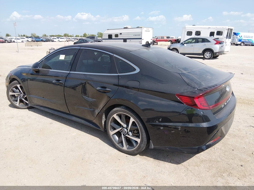 2021 HYUNDAI SONATA auction photo 3