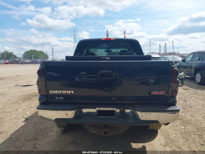 GMC SIERRA 1500 2006 VIN 1GTEK19T26Z277501